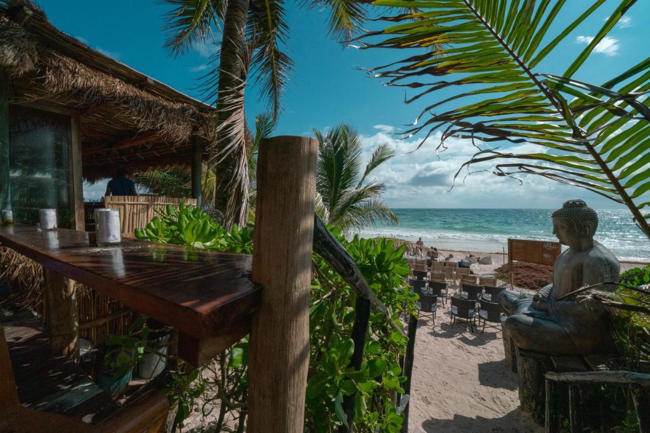 Cabanas La Eufemia Tulum Exterior foto