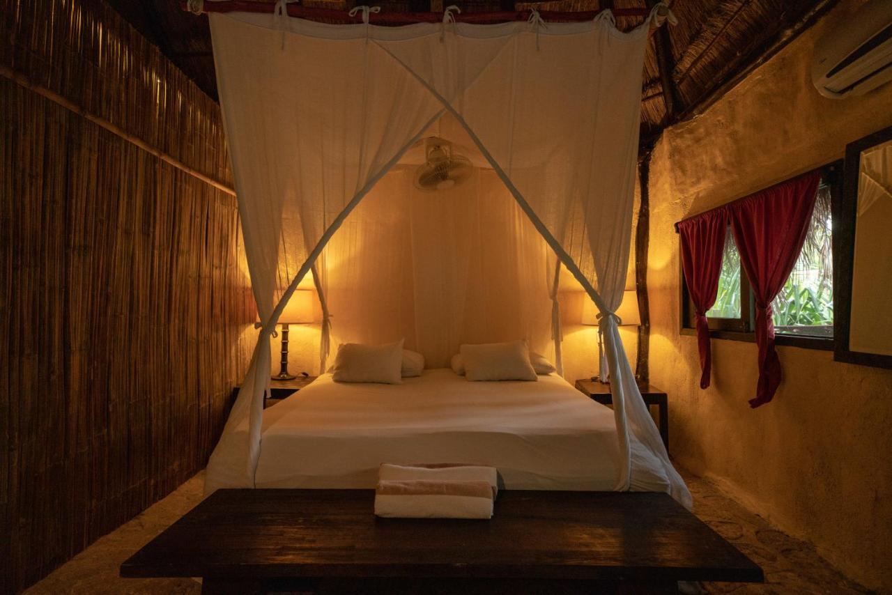 Cabanas La Eufemia Tulum Exterior foto