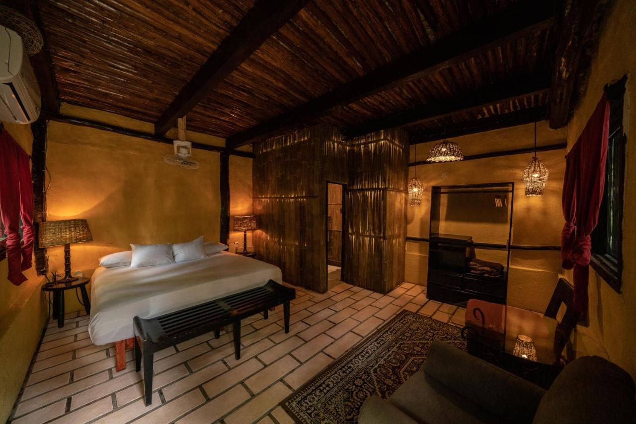 Cabanas La Eufemia Tulum Exterior foto