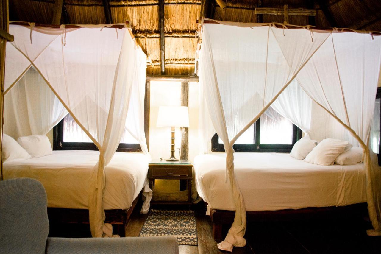 Cabanas La Eufemia Tulum Exterior foto
