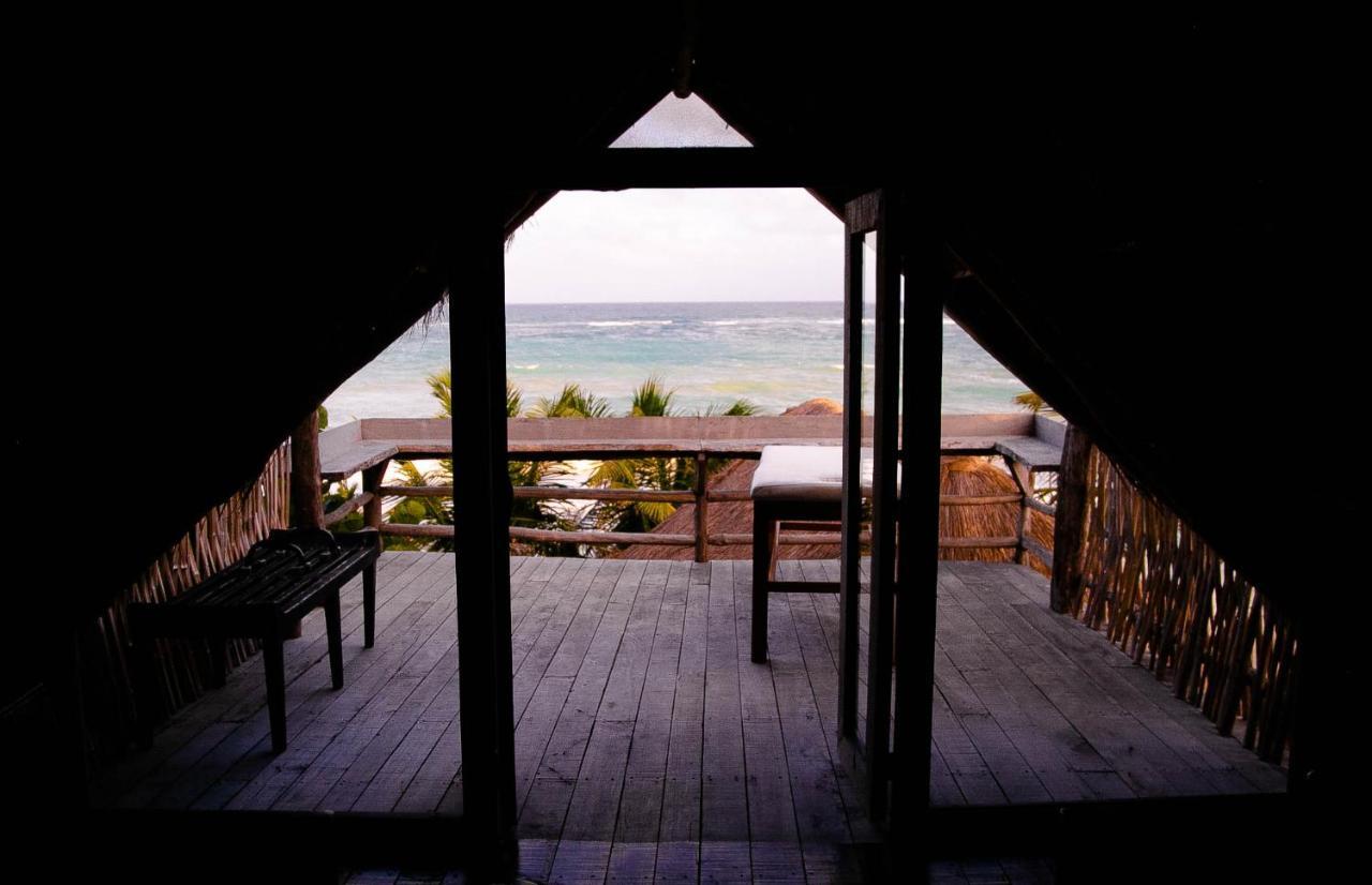 Cabanas La Eufemia Tulum Exterior foto